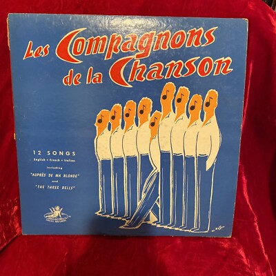 LES COMPAGNONS DE LA CHANSON - ANGEL 65022 LP