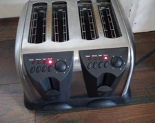 Classic Coffee Concepts High Quality Stainless Steel 4 Slice Toaster TO110A