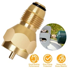 Portable Propane Refill Adapter Lp Gas Cylinder Tank Coupler Furnace Connector