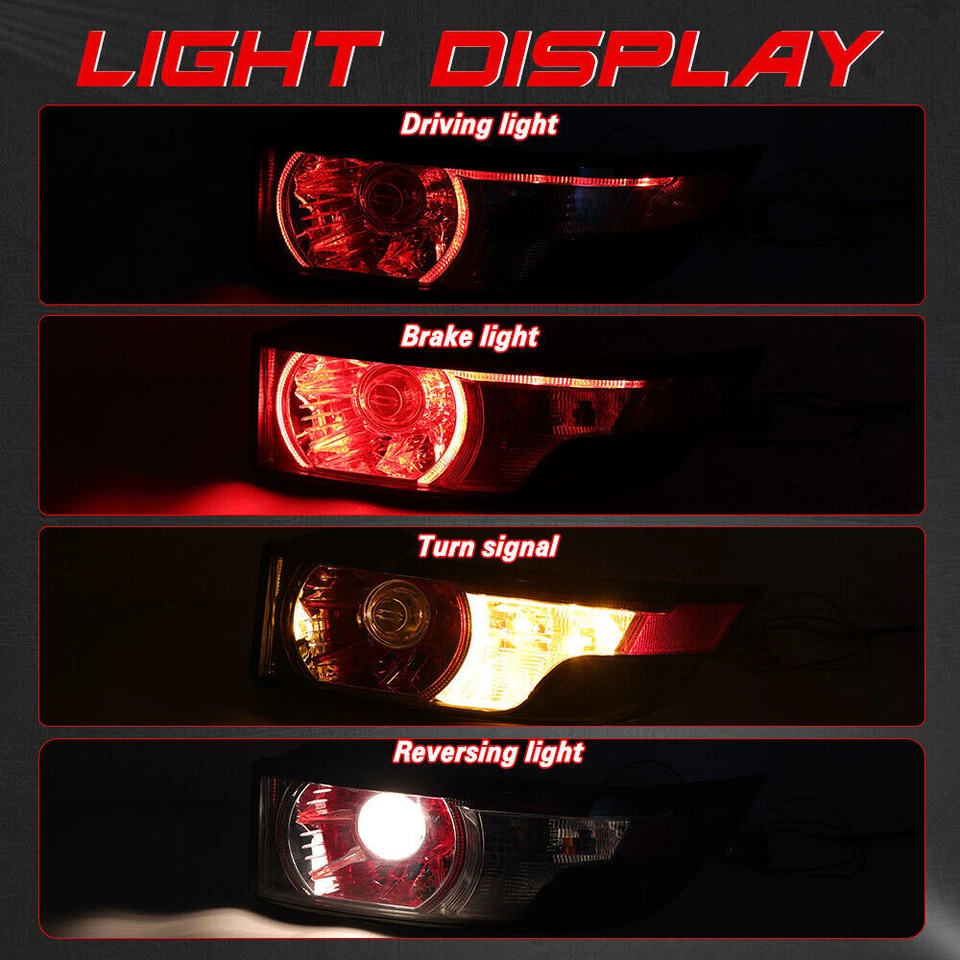 右尾灯适用于路虎揽胜 Evoque 2011 - 2015 后灯制动乘客 — 第 2/4 张图片