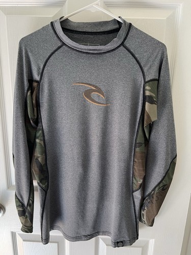 Men’s Rip Curl  Longsleeve Shirt Gray Large