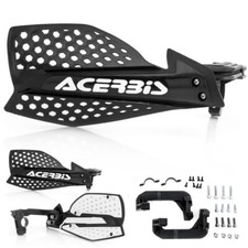 ACERBIS X ULTIMATE HANDGUARDS BLACK WHITE MOTOCROSS MX ENDURO CHEAP OFF ROAD
