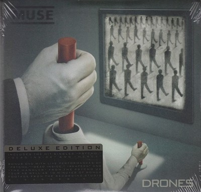Drones by Muse (CD/DVD 2015 Warner Bros) Deluxe Edition