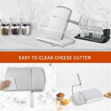 Cheese Slicer Multipurpose Cutter Stainless Steel Slicers for Block Butter Board