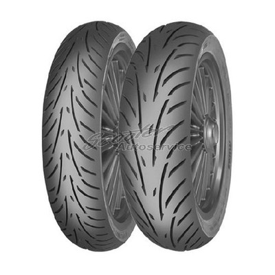 1x 120/70 R14 55L Motorradreifen Mitas Touring Force SC TL hinten vorne | 34294