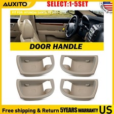 For Hyundai Santa Fe 2007-2012 Beige Door Handle Interior Trim Cover Caps 4-20x For Hyundai Santa Fe 2007-2012 Beige Door Handle Interior Trim Cover Caps 4-20x