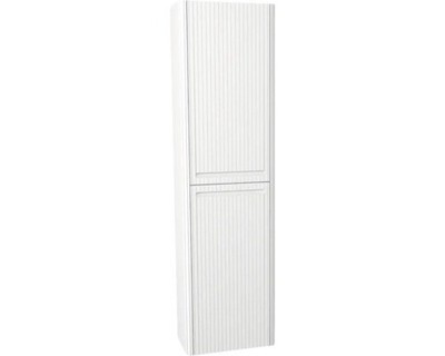Hängehochschrank mit 2 Türen und Wäschekorb Devo Gloria 2.0 rechts BxHxT 40x172x