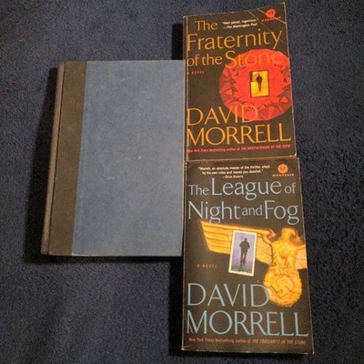 Lot of 3 Mortalis Series Mixed Books 1-3 Lot by David Morrell, Brotherhood