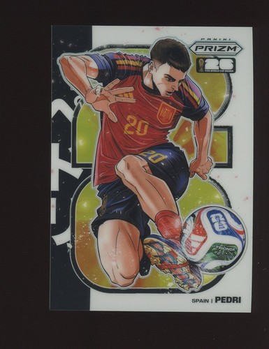 2026 Panini Prizm FIFA World Cup Soccer Manga #12 Pedri SSP CASE HIT