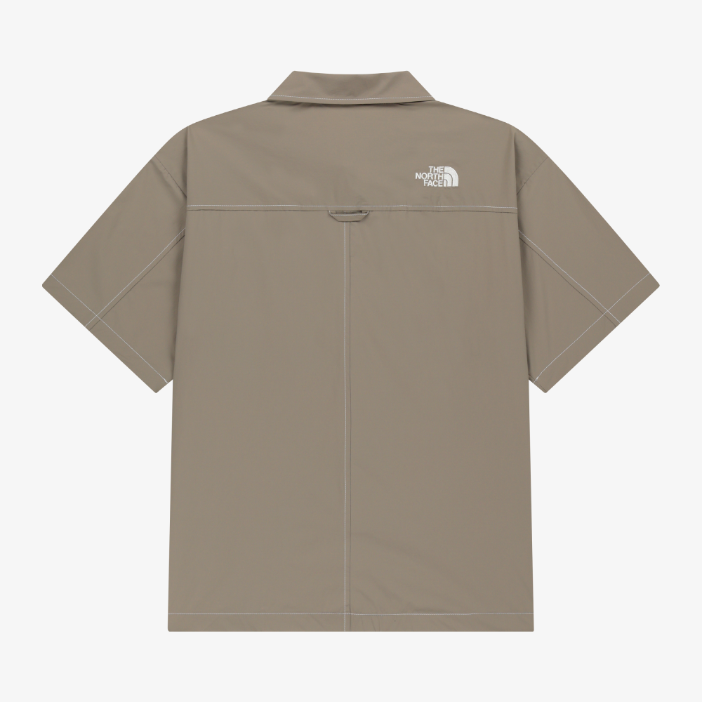 The North Face Korea White Label ICEPULSE SHIRT LATTE BROWN ASIAN