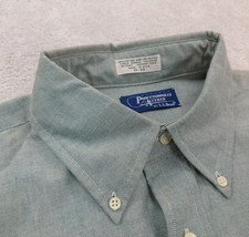 VINTAGE 80s Professionally Altered LL Bean Button Down Shirt 17-33 Size XL