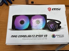 MSI MAG CORELIQUID 240R V2 Liquid Cooler Open Box