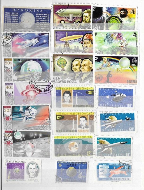Space Collection 26041701#21 (U/M, see scan). Good stamps, best price!