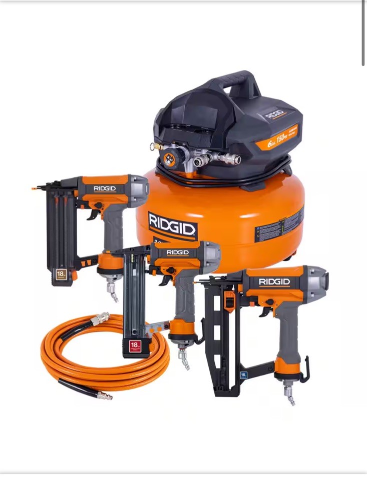 25ft Hose 18ga Brad Nailer, 16ga Nailer 18ga Stapler