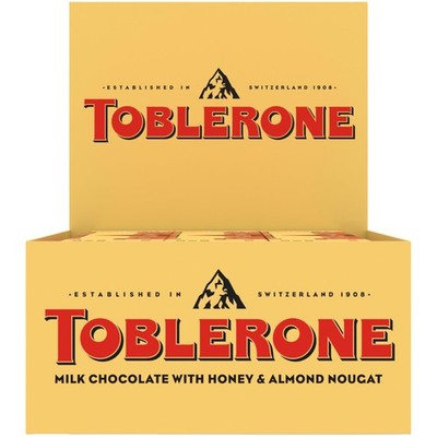 TOBLERONE Milk Chocolate Bar with Honey and 3.52 Ounce (Pack of 12) 