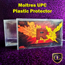 Clearance: Moltres UPC Plastic Protector Case Pokemon Team Rocket 0.4mm