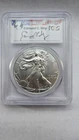 2015 Silver Eagle PCGS MS70 Mint Director First Strike Edmund C. Moy Signed $1