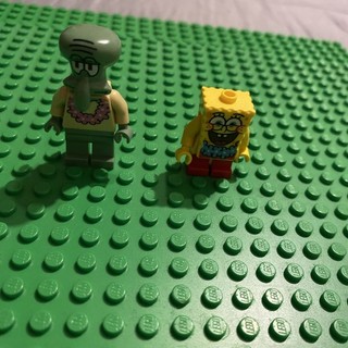 Lego Bob Esponja y Calamardo