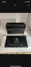 Nintendo Switch White Console + Dock, tested switch 1