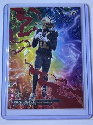 2025 Topps Resurgence Chris Olave Circuit Breakers Crimson Surge /199 Saints