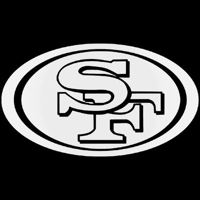 Adesivo Decal San Francisco 49ers Per Auto Muro Laptop Finestra Borraccia