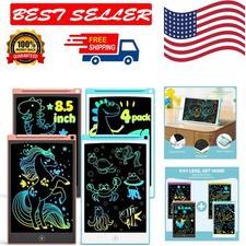 Colorful 8.5-Inch Kids Doodle Pad - Interactive Learning Toys for 3-6 Olds