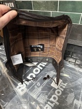 Barbour Wax Cotton Hood Rustic MHO0004RU52 Brown Colour One Size Made in Moldova