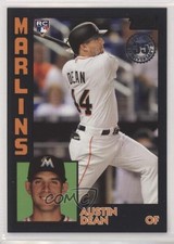 2019 Topps 1984 Topps Baseball Rookies Black 93/299 Austin Dean #84R-AD s5j