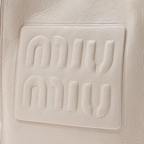 Miu Miu Madras Leder Schultertasche für Damen 5BC144 2AJB F0242 (OOO) 76416086 - Picture 6 of 12