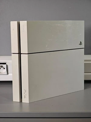 Console Playstation 4 Fat Blanche- 500Go - Sans Manette-OS 13.52 - Garantie 2ans - Photo 1/4