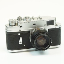 ZORKI 4 CAMERA + JUPITER-8 lens f/2 50mm M39 rangefinder | Works | Very good