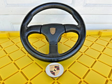 Original Porsche Clubsport Steering Wheel 911 964 Rs 944 968 Cs 36cm New Leather