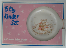 English Ironstone 3 Piece Children's Plate, Bowl & Cup Set New A52 B980