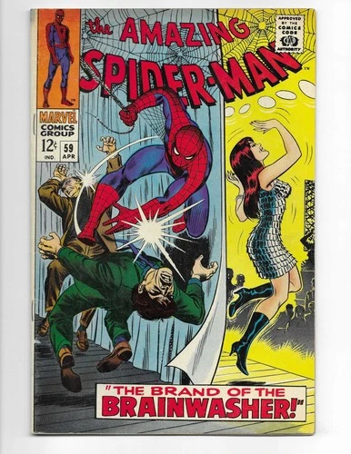 Amazing Spider-Man 59 1968 Marvel Comics VG/F 5.0 1st Cover Mary Jane Watson
