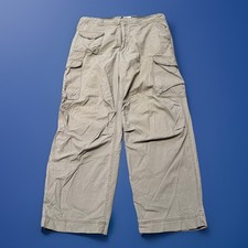 Vintage Old Navy Cargo Pants Mens 37x31 Olive Green Paratrooper Baggy Skater Y2K