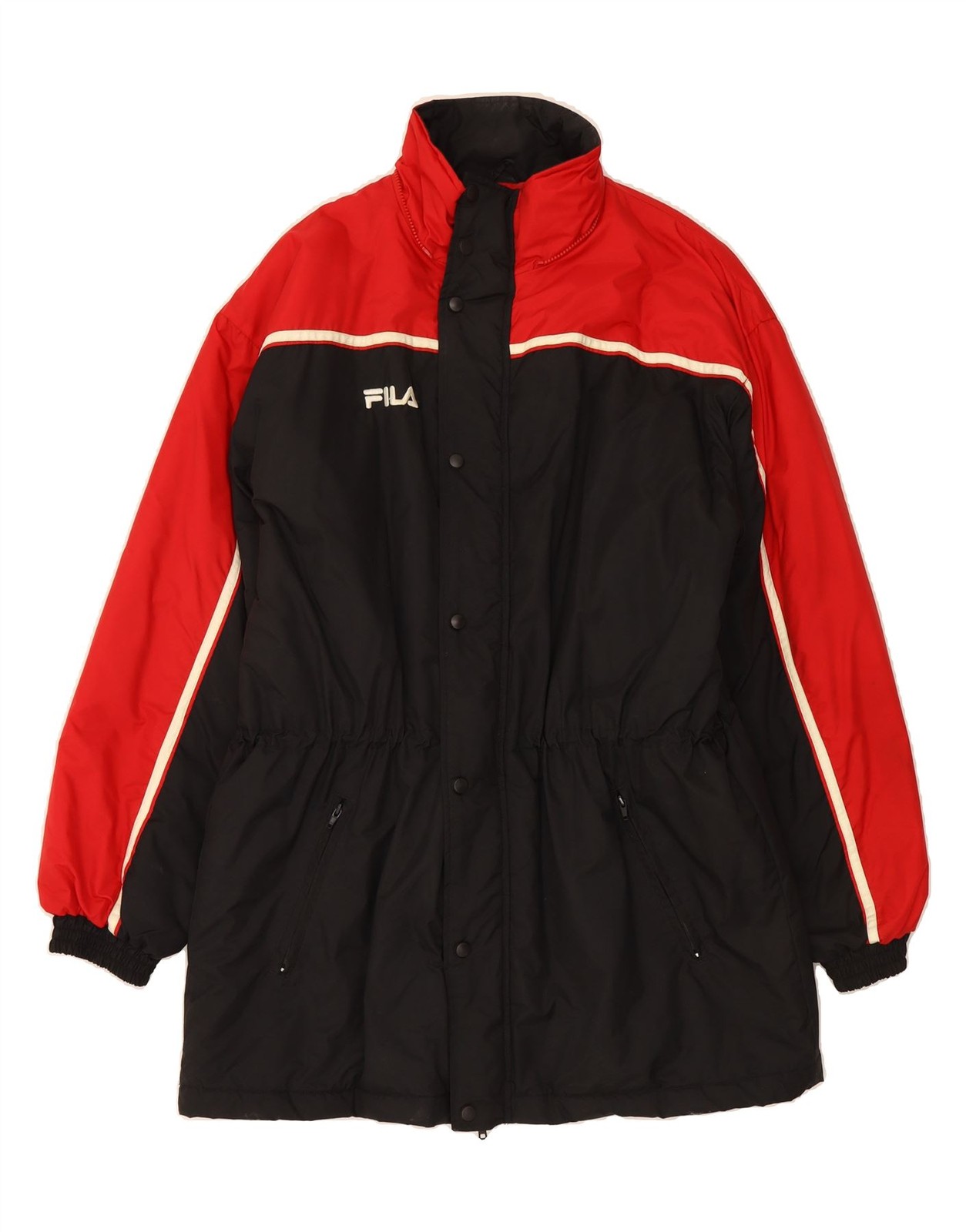 Giacca a vento uomo FILA IT 56 3XL nero colorblock nylon BI15