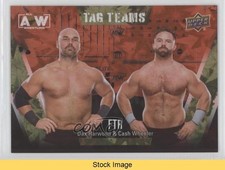 2021 AEW All Elite Wrestling Dynamite Dash Wilder Dax Harwood & Patch READ 0ne1