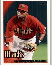 2010 Topps Brandon Allen #330 Arizona Diamondbacks