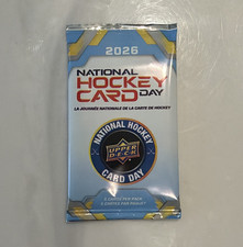 Upper Deck 2026 National Hockey Card Day Sealed Pack 5 Cards NHL