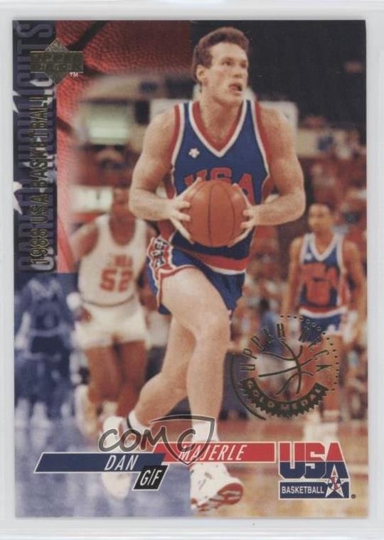 1994 Upper Deck USA Basketball Career Highlights Gold Medal Dan Majerle #32 0b3
