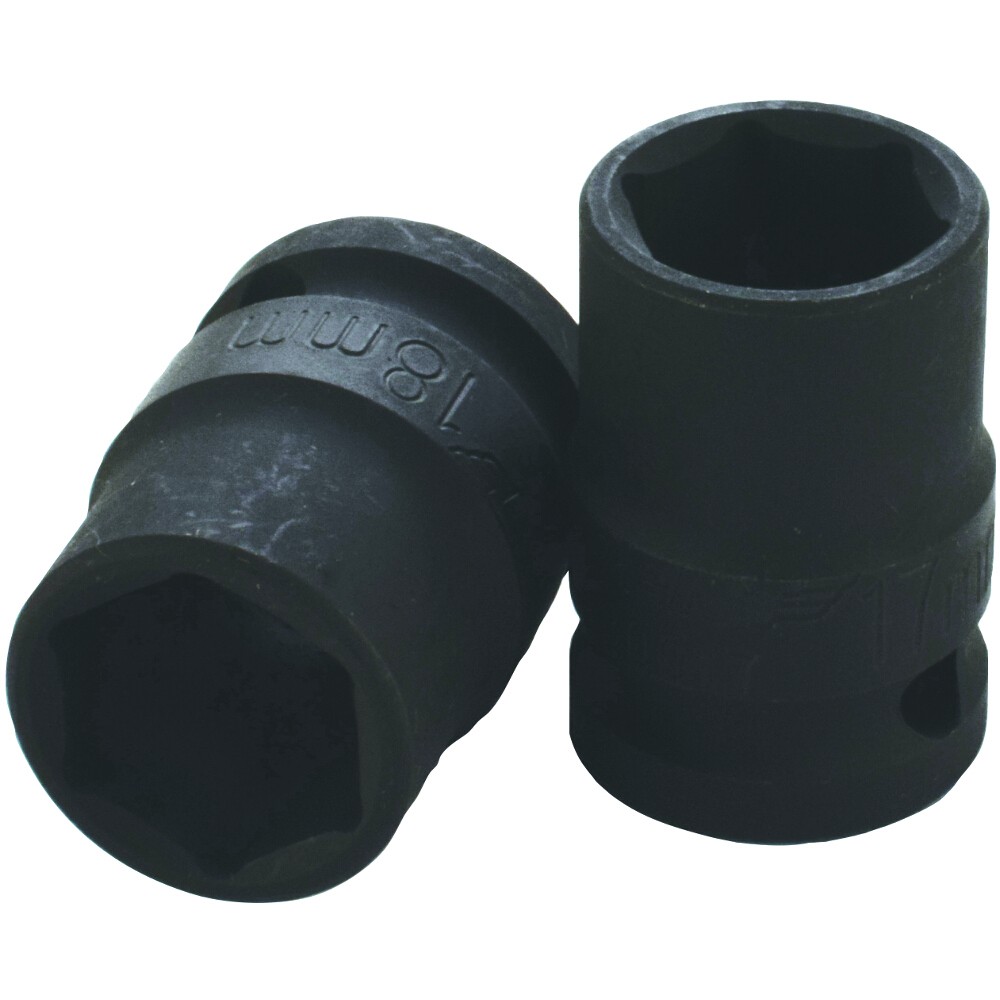 1/2"" Drive 13mm Standard Impact Socket 6 Point 38mm Deep Trident T930013