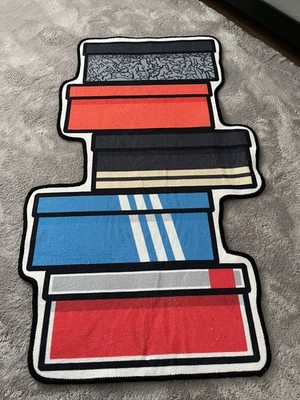 Sneaker Box Matte Teppich Eingangsmatte Schlafzimmer Innenteppich inspiriert von Adidas