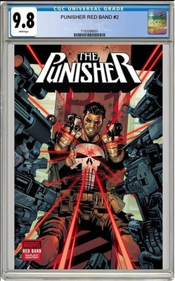 PUNISHER: RED BAND #2  MARCO CHECCETTO MAIN CVR CGC 9.8 NM PRESALE 10/15