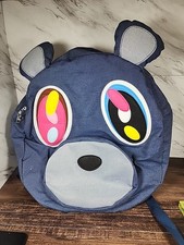 ☆RARE☆ ~Kanye West Drop Out Beast Bear 🐻 Very Large 16" Backpack 🎒~ ☆LOOK-WOW☆
