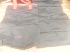 2 American Airlines Cole Haan TRAVEL SHOE BAGS TOTE BAG..FIRST CLASS AMENITY KIT