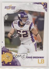 2010 Score Chad Greenway #163 2k2