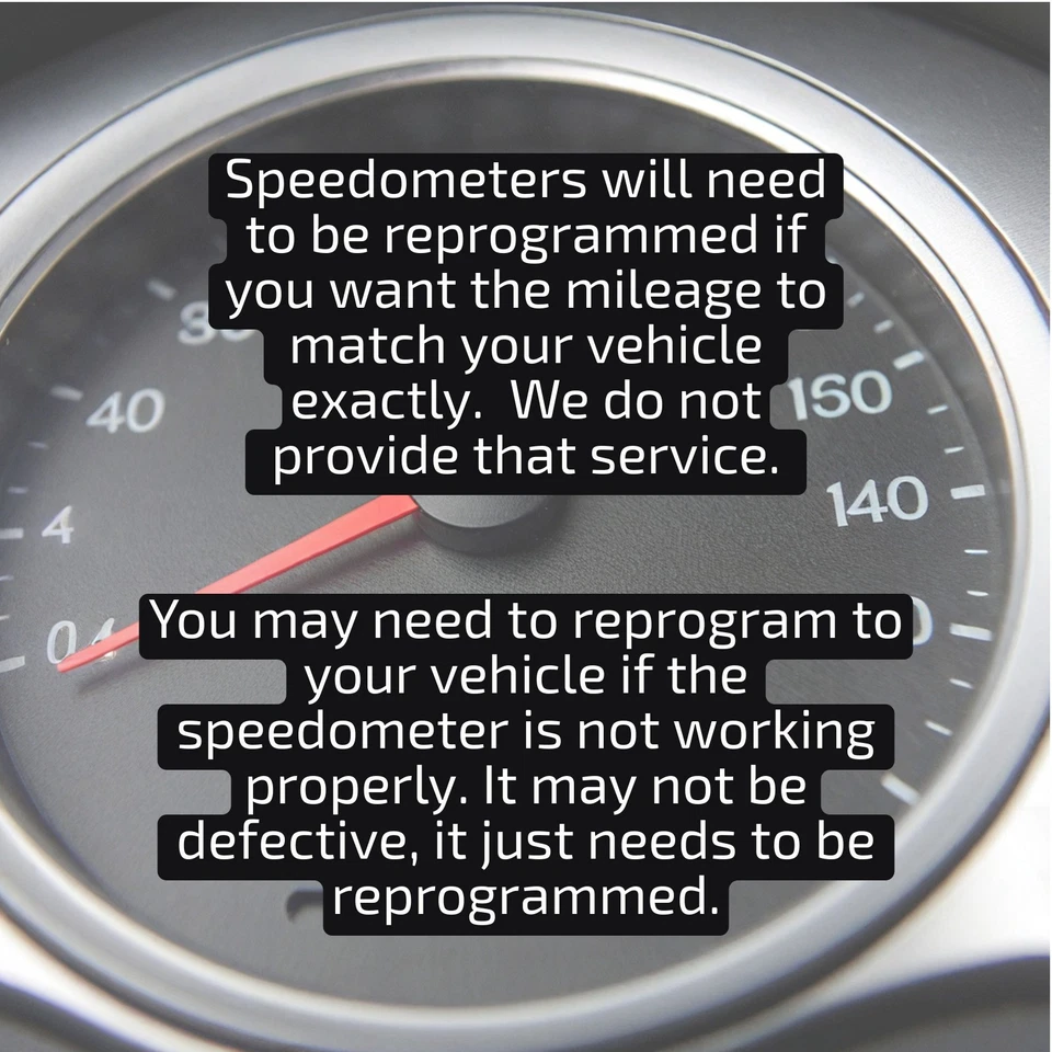 Speedometer Cluster Analog With Navigation MPH Fits 17-18 BMW X4 774721 - image 4 of 4