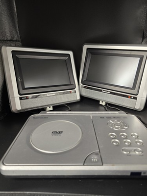 #ad kawasaki PVS1965 Portable DVD Player 6.5quot; $11.99