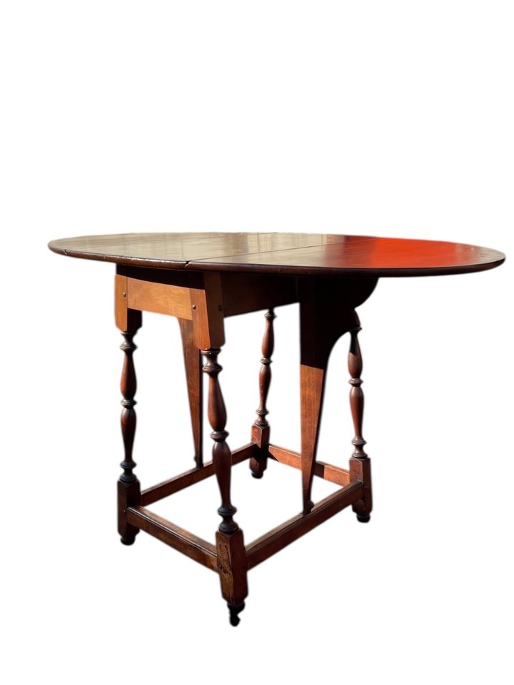 Vintage Drop-Leaf Gateleg Table | eBay