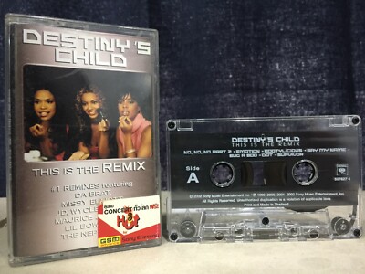Destiny's Child This Is the Remix Cassette Tape (Columbia 2002